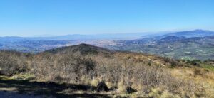 Il panorama dal Poggio dell'Incontro