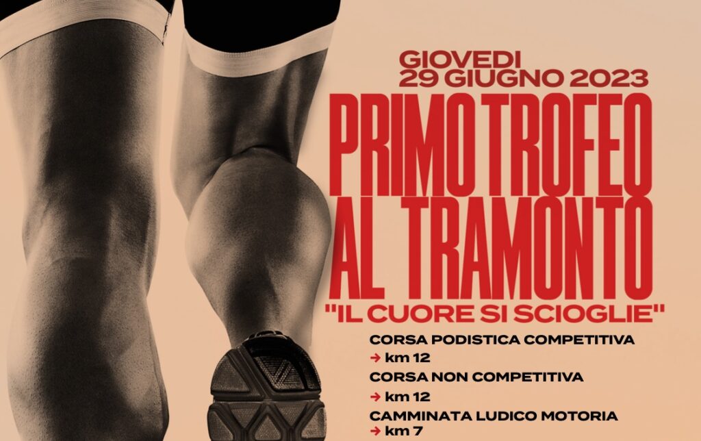 Banner Primo Trofeo al Tramonto "Il Cuore Si Scioglie"